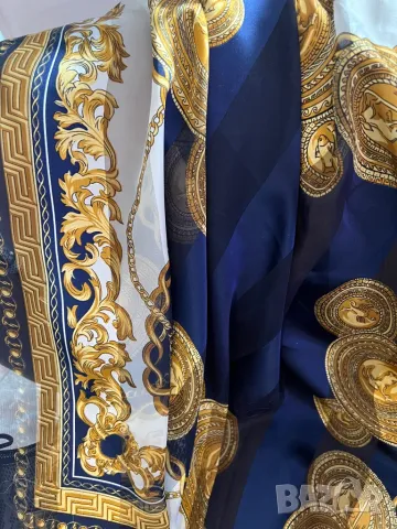 Красив шал от шифон в бароков стил, снимка 2 - Шалове - 49303401