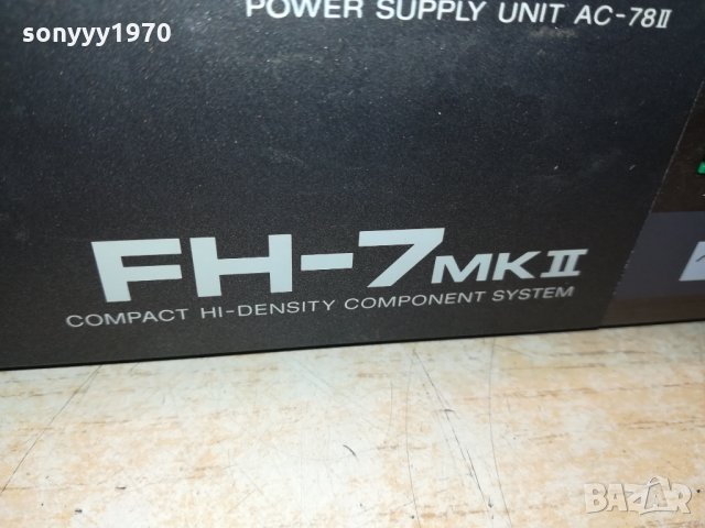 sony fh-7 mk ll power & ampli made in japan 0509211238, снимка 4 - Ресийвъри, усилватели, смесителни пултове - 34030478