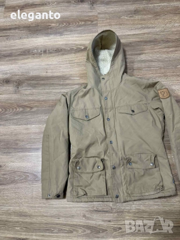 Висок клас дамско яке Fjallraven  Greenland G1000 Sherpa  Winter Jacket , XS размер, снимка 3 - Якета - 52891702