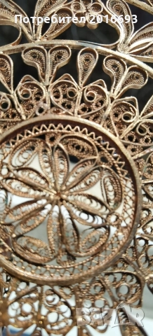 Уникален ръчен албански фелигран., снимка 7 - Антикварни и старинни предмети - 52733625