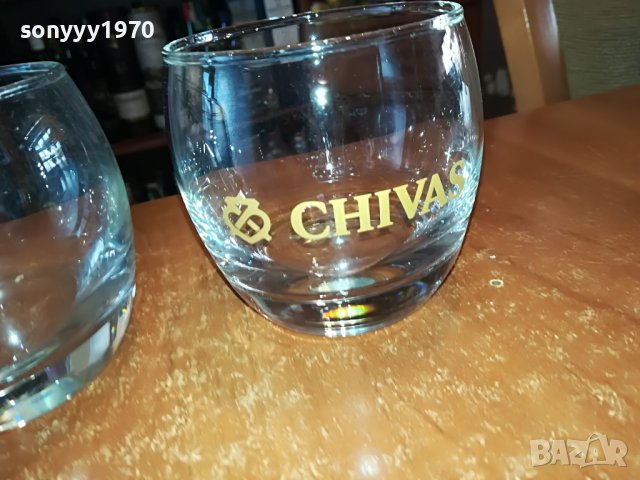 chivas regal 2бр чаши за уиски 3012221240, снимка 6 - Колекции - 39143482