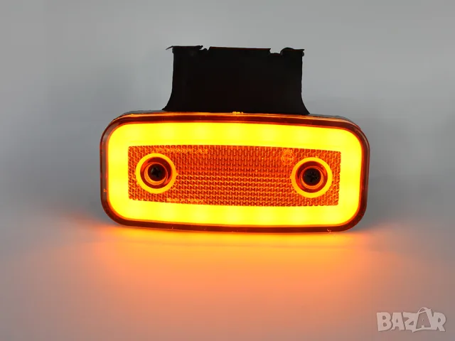 NEON висящ LED габарит 12-24V с жълта светлина, снимка 5 - Аксесоари и консумативи - 55869007