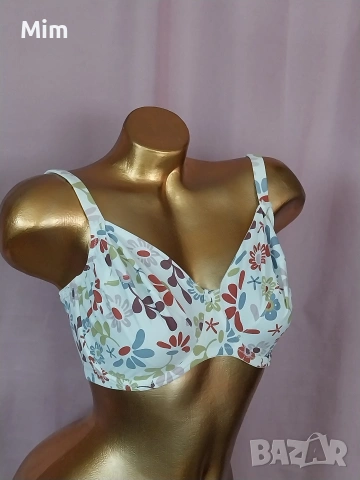 PRIMA DONNA 70 G Бял сутиен на цветя , снимка 2 - Бельо - 54249168