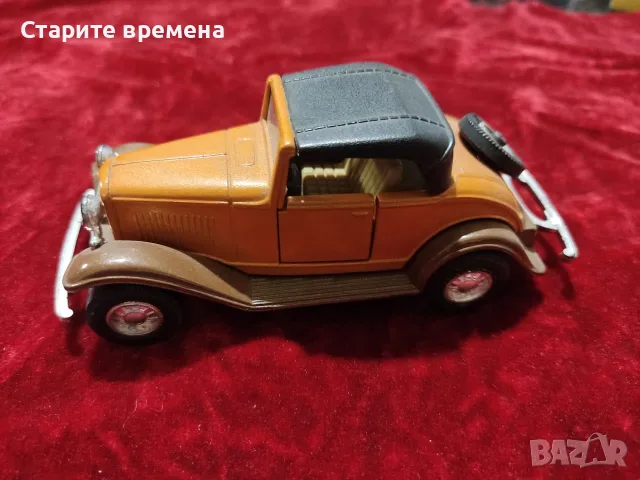 Метална Количка Welly Ford Roadster, снимка 2 - Колекции - 55973526