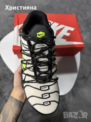 Nike Air Max Plus Utility College Grey / Volt, снимка 2 - Маратонки - 56432076
