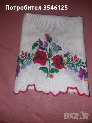 Автентична уникална престилка от Унгария , снимка 2 - Антикварни и старинни предмети - 49926004