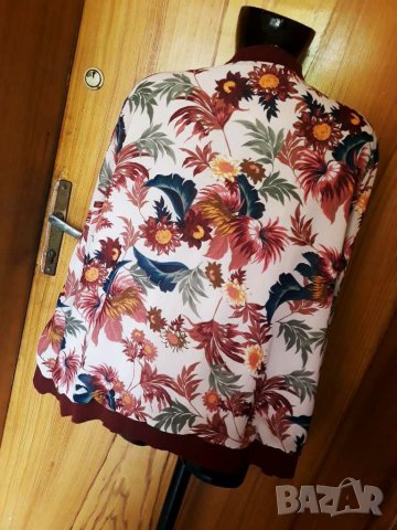 Ново Яке бомбър в бордо ХХЛ, снимка 4 - Якета - 29147964