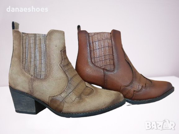 Дамски каубойски боти - ЛИКВИДАЦИЯ!, снимка 2 - Дамски боти - 30184410