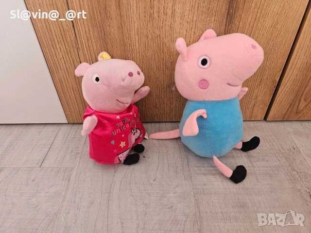 Плюшени играчки Пепа и Джордж