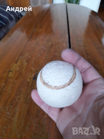 Стара топка за тенис на корт Ленинград, снимка 4 - Колекции - 44669524