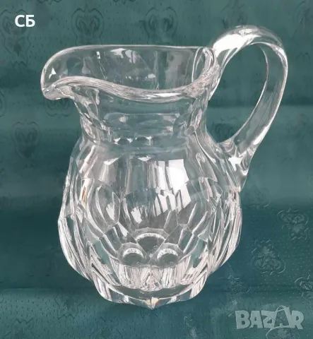 Кристални кана, ордьовър, бонбониера и свещник, снимка 2 - Други - 48780605