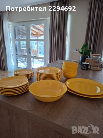 Сервиз за хранене керамичен, снимка 2 - Сервизи - 53130683