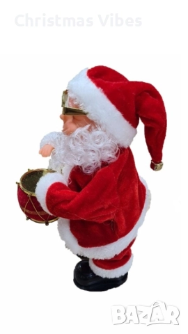 Коледна украса Танцуващ Дядо Коледа SD23, снимка 2 - Декорация за дома - 52081598