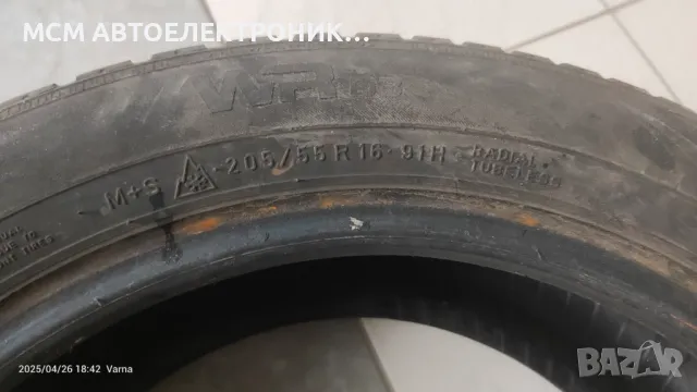 ГУМА 205/55R16 205x55R16 ВТОРА УПОТРЕБА ПОДХОДЯЩА E ЗА РЕЗЕРВНА ГУМА, снимка 5 - Гуми и джанти - 50054842