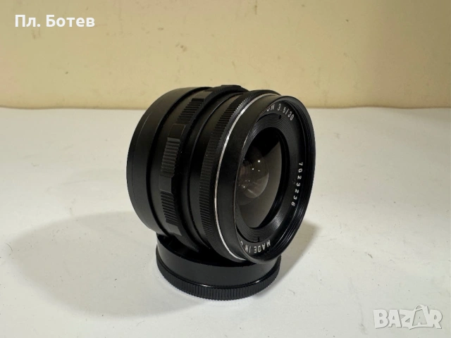 Обектив Pentacon 3.5/30. М42, снимка 3 - Обективи и филтри - 54359246