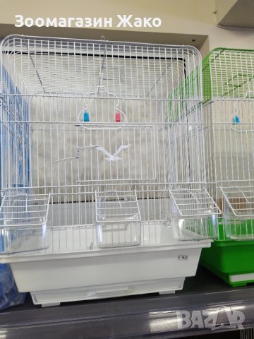 Клетки за птици с 3 или 4 хранилки -НОВИ , снимка 5 - За птици - 42459821