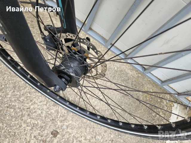 Хидравлика-алуминиев велосипед 28 цола VELOdeVILLE-6 месеца гаранция, снимка 4 - Велосипеди - 51125721