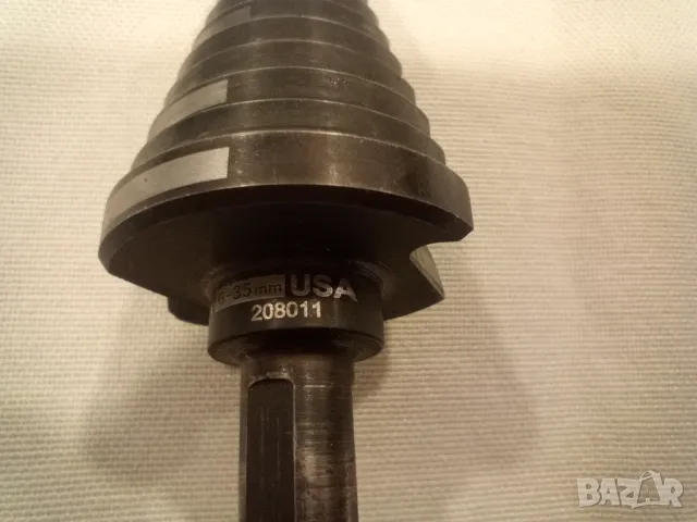 Milwaukee стъпаловидно свредло от 0,6 мм до 35 мм Made in U.S.A 14 стъпала , снимка 3 - Други инструменти - 48648657