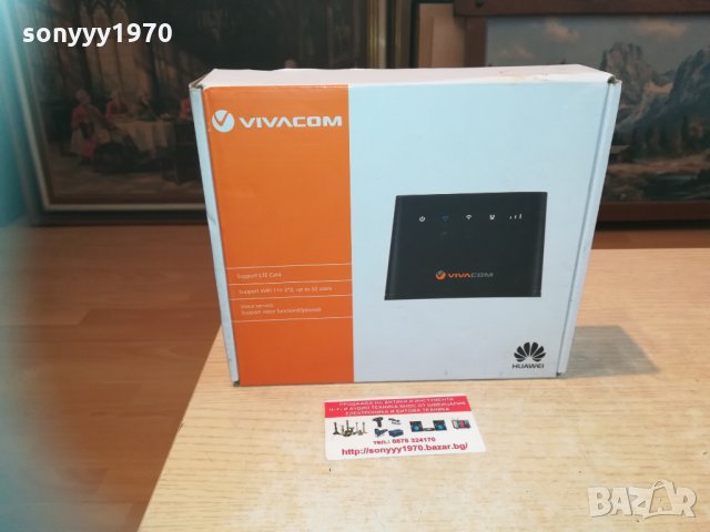 МТЕЛ-А1//Huawei b-310s-22-рутер за сим карта с 2 антени 1003210846, снимка 6 - Рутери - 32102581