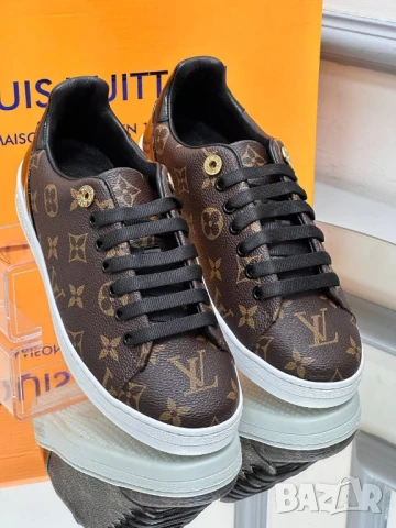 дамски маратонки louis vuitton от естествена кожа 