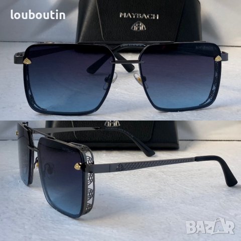 Maybach 2023 мъжки слънчеви очила маска 4 цвята, снимка 4 - Слънчеви и диоптрични очила - 40530608