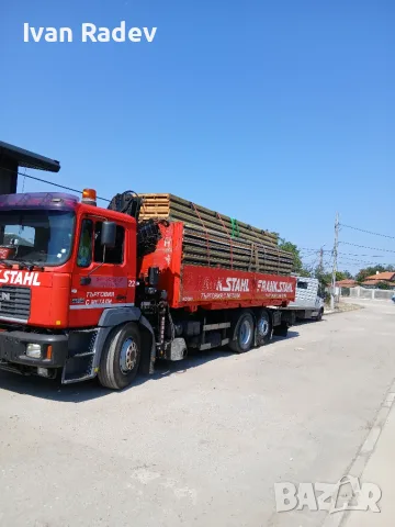 Транспорт камион с кран, снимка 3 - Товарни превози - 56473643