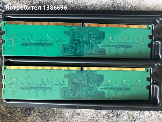 Памет Kingston 1GB (KIT 2x512MB), CL3, снимка 5 - RAM памет - 42365649