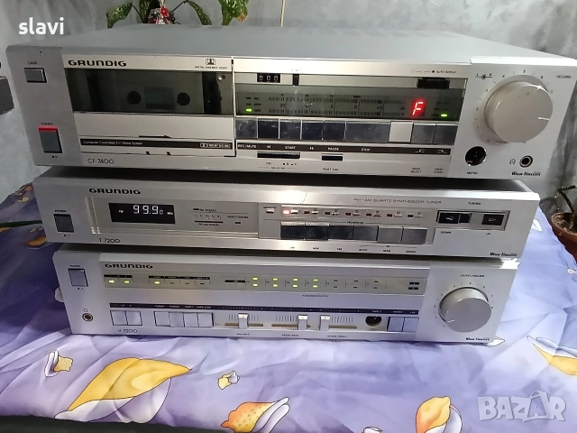 Сет GRUNDING V-7200 T -7200 , снимка 10 - Ресийвъри, усилватели, смесителни пултове - 52858905