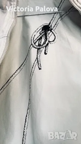 Красиво преходно късо яке светъл беж, снимка 7 - Якета - 48809363