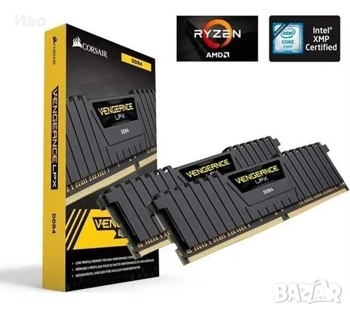Промо! Нова 32GB (2x16 GB) DDR4, 3600MHz памет CORSAIR Vengeance