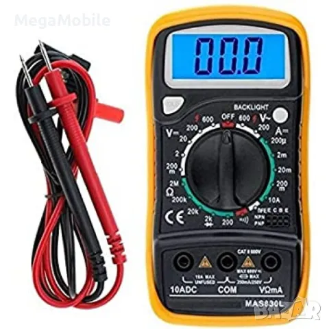 XL830L LCD цифров волтметър омметър амперметър OHM мултицет