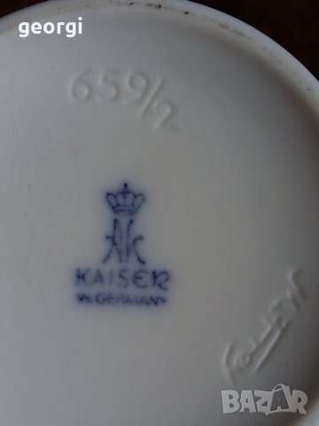 Kaiser порцеланова ваза M.Frey, снимка 5 - Вази - 38558067