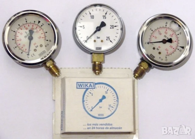 Нови К-т Български РЕДУКТОР тип РДВ-5 Пневматичен Регулатор 2-8 Bar Редуцир Вентили за Въздух БАРТЕР, снимка 8 - Други инструменти - 50491191