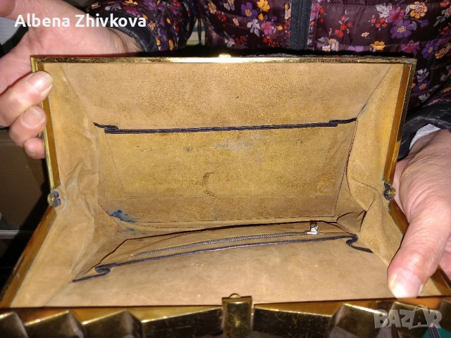луксозна ВИП чанта от 1920 г, снимка 3 - Портфейли, портмонета - 51933040