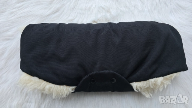 Маншон за ръце за бебешка количка овча кожа - НОВ, снимка 7 - Детски колички - 52982584