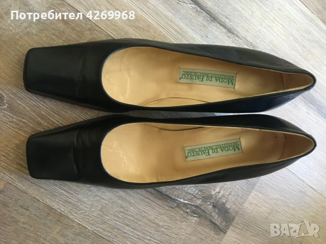 Дамски елегантни обувки Moda di Fausto от естествена кожа 39 1/2, снимка 2 - Дамски елегантни обувки - 50873262