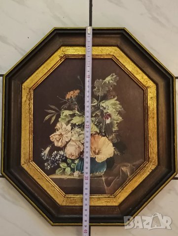 Картина натюрморт, цветя Италия. , снимка 3 - Картини - 48992990