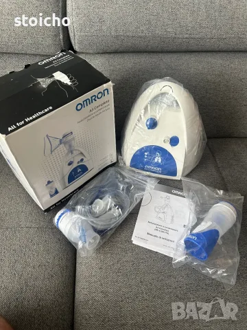 КОМПРЕСОРЕН ИНХАЛАТОР OMRON A3 PLUS COMPLETE С НАЗАЛЕН ДУШ, снимка 2 - Медицинска апаратура - 55928347