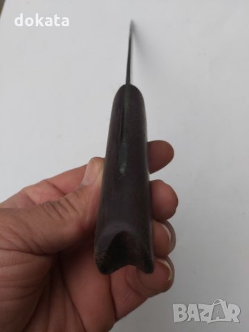 Стар касапски нож от соца., снимка 3 - Ножове - 35649724