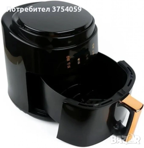 Дигитален въздушен фритюрник Cheffinger Led Air Fryer 1400W - 8L, снимка 4 - Фритюрници - 53174397