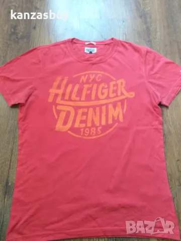 Tommy Hilfiger - страхотна мъжка тениска M, снимка 4 - Тениски - 47694544