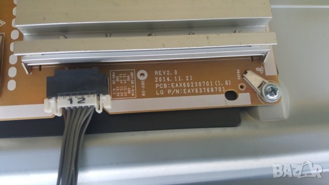 TV LG 49LF540V- счупен екран, снимка 8 - Части и Платки - 29602729