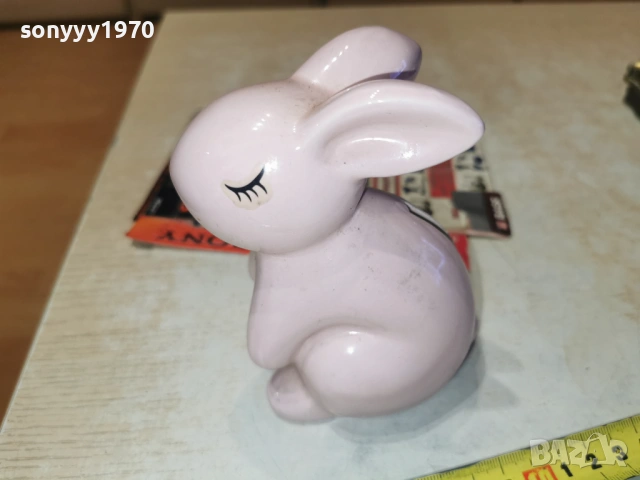 ПОРЦЕЛАНОВО ЗАЙЧЕ-КАСИЧКА 1101260734LCHERY, снимка 2 - Антикварни и старинни предмети - 53059515