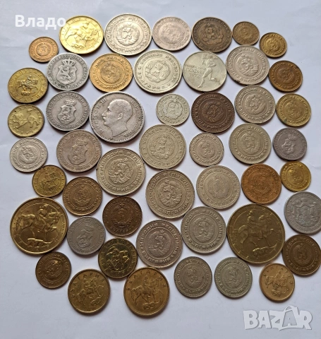 Лот стари български царски и соц монети , снимка 7 - Нумизматика и бонистика - 53901134