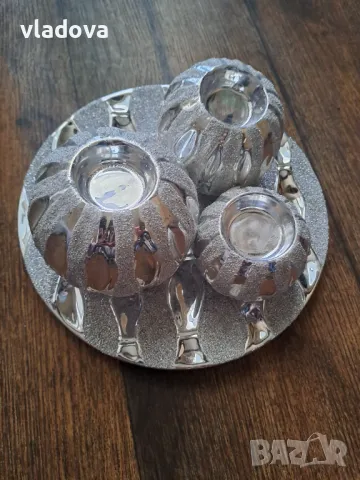 Свещници нови с поставка, от Белгия , снимка 2 - Декорация за дома - 49507102