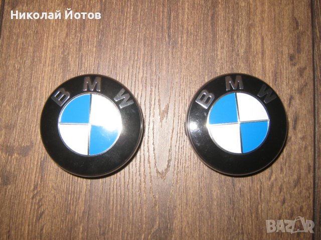 2 броя оригинални капачки за джанти BMW