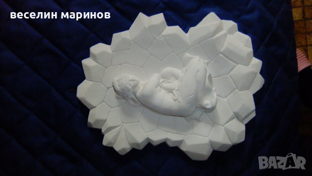 Продавам гипсова отливка на жена, снимка 2 - Статуетки - 44652921