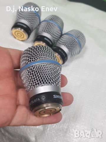 Shure RPW120 Beta 87A Supercardio кондензаторна сменяема глава за микрофон - последна версия х 4 бр, снимка 7 - Микрофони - 30908549