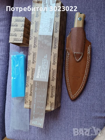 Нож LionSteel B41 Santos B41-ST за бушкрафт, снимка 3 - Ножове - 51115933