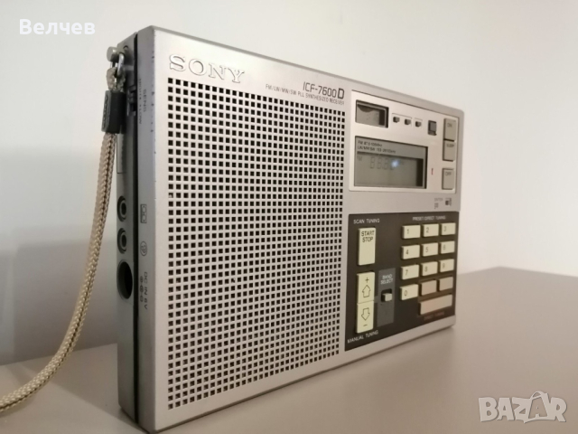 Sony icf-7600d, снимка 3 - Радиокасетофони, транзистори - 44650186